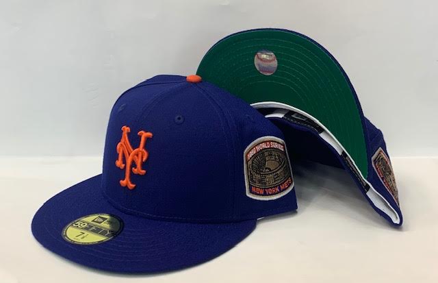 New Era New York Mets Fitted Green Bottom Royal Orange (1969