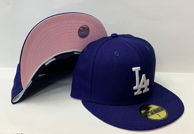 Los Angeles Dodgers New Era Royal Under Visor 59FIFTY Fitted Hat