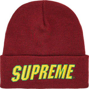 Supreme Slanted Logo Beanie 