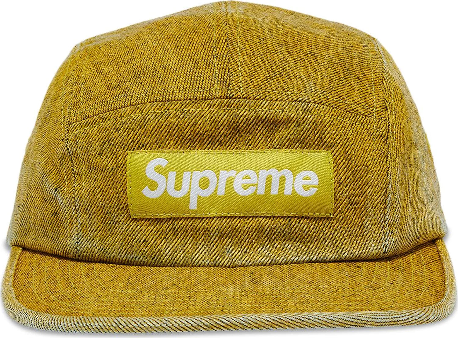 Supreme Coated Denim Camp Dad Hat 