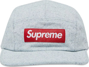 Supreme Coated Denim Camp Dad Hat 