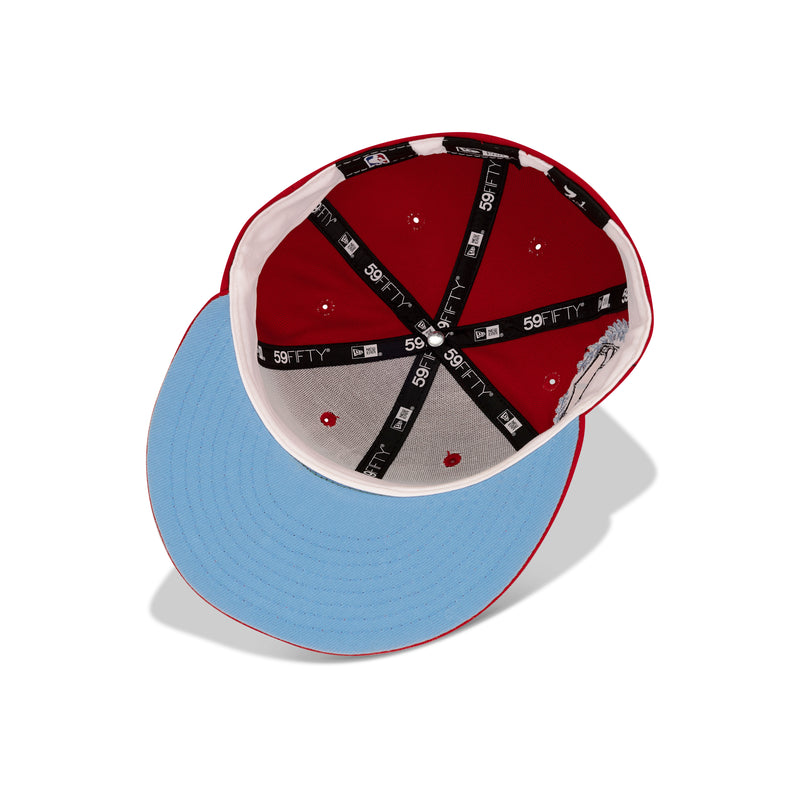 New Era Chicago Bulls Fitted Sky Bottom 