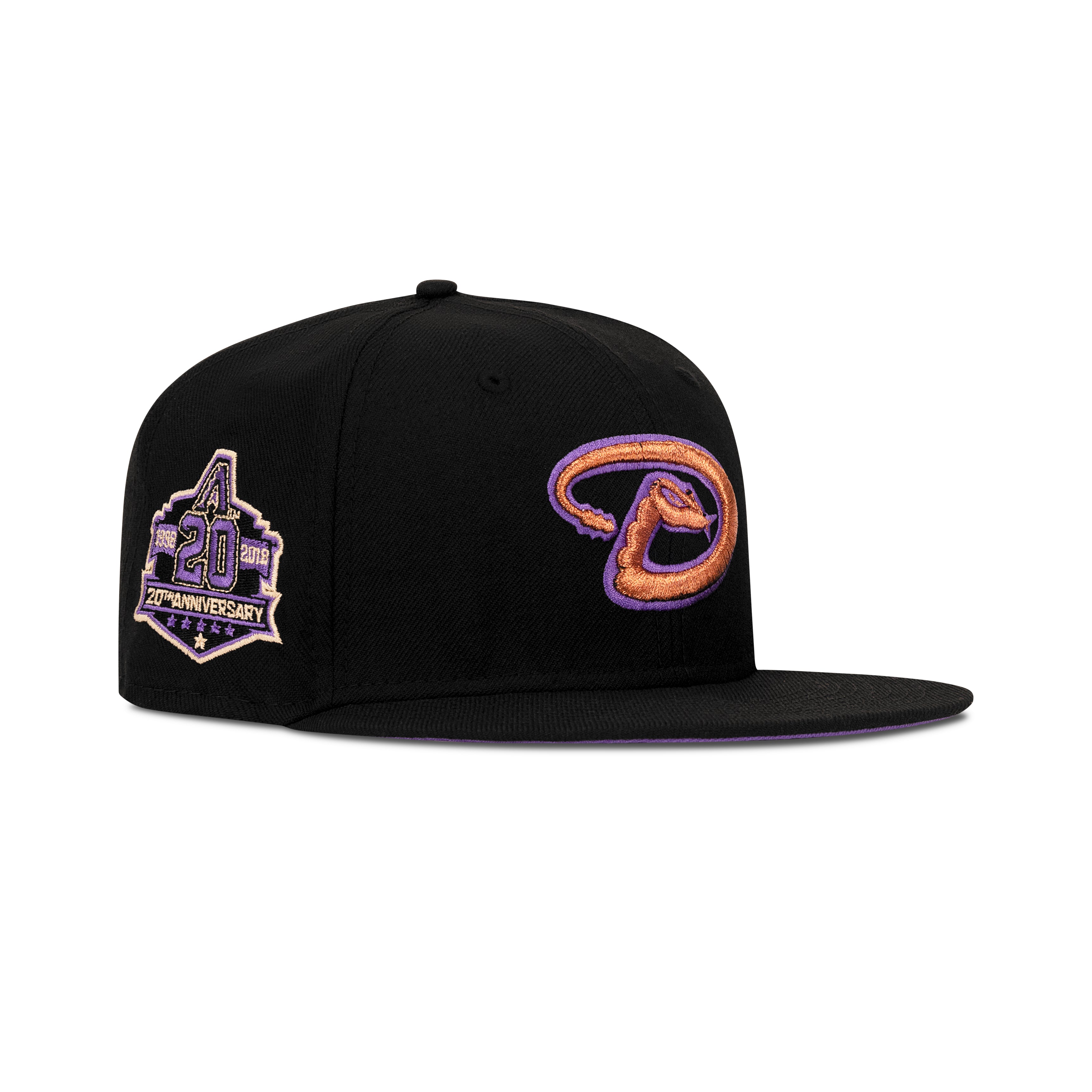 New Era Arizona Diamondbacks Fitted Purple Bottom 