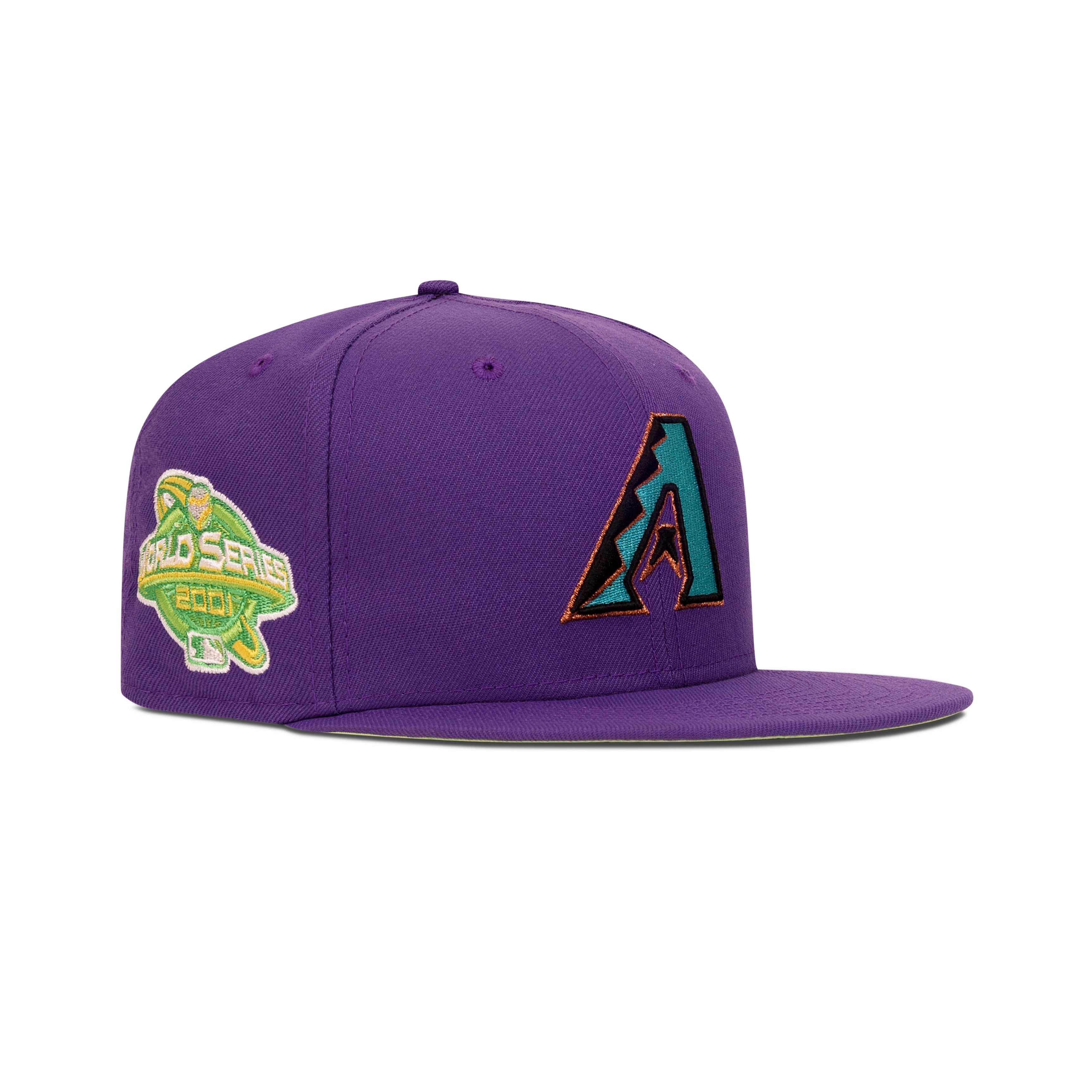 New Era Arizona Diamondbacks Fitted Lime Bottom 