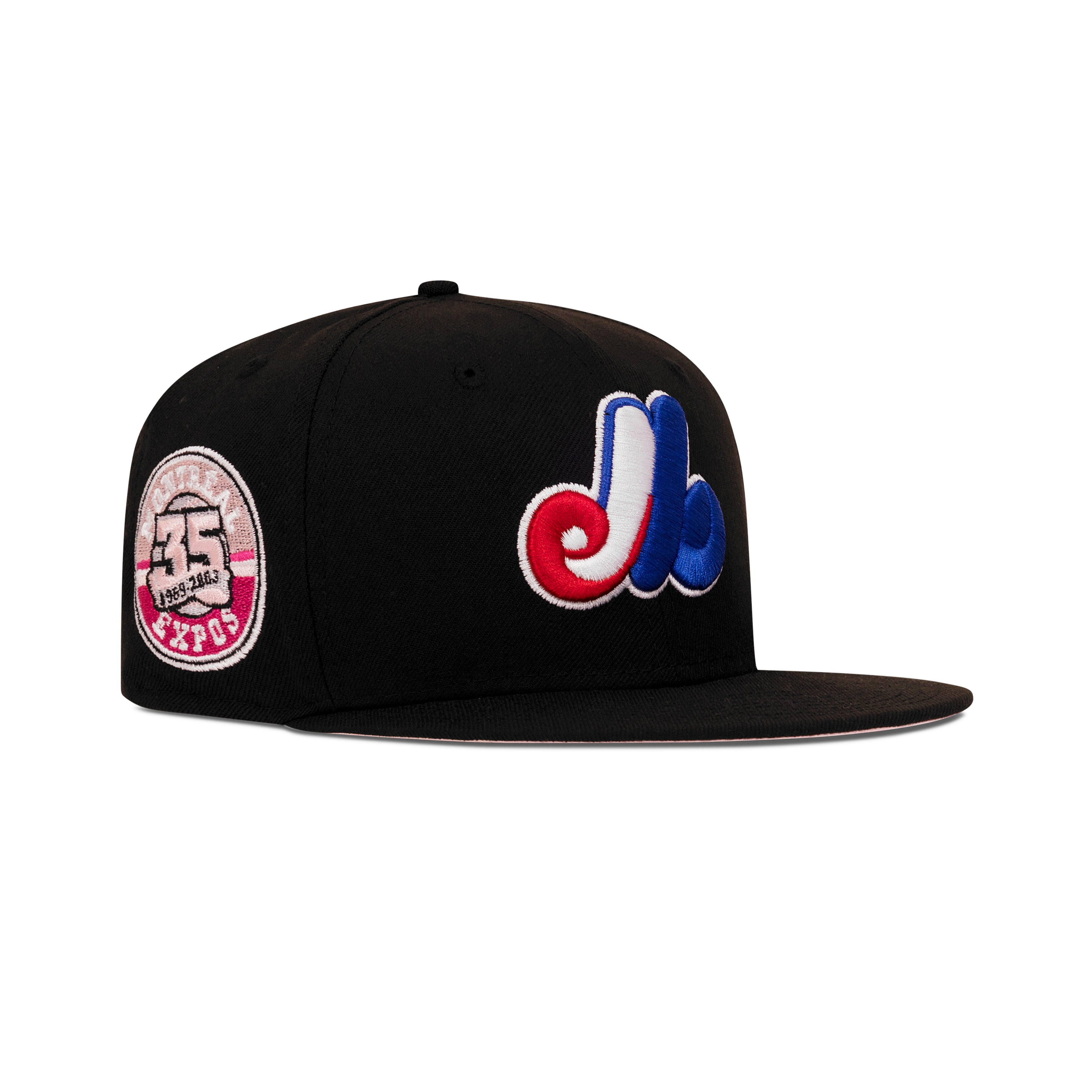 New Era Montreal Expos Fitted Pink Bottom 