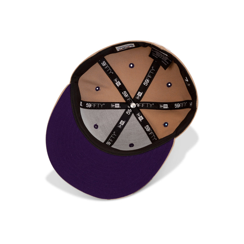 New Era Seattle Mariners Fitted Purple Bottom 