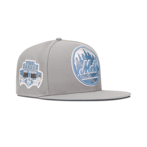 New Era New York Mets Fitted Sky Blue Bottom 