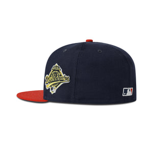 New Era Atlanta Braves Fitted Grey Bottom 