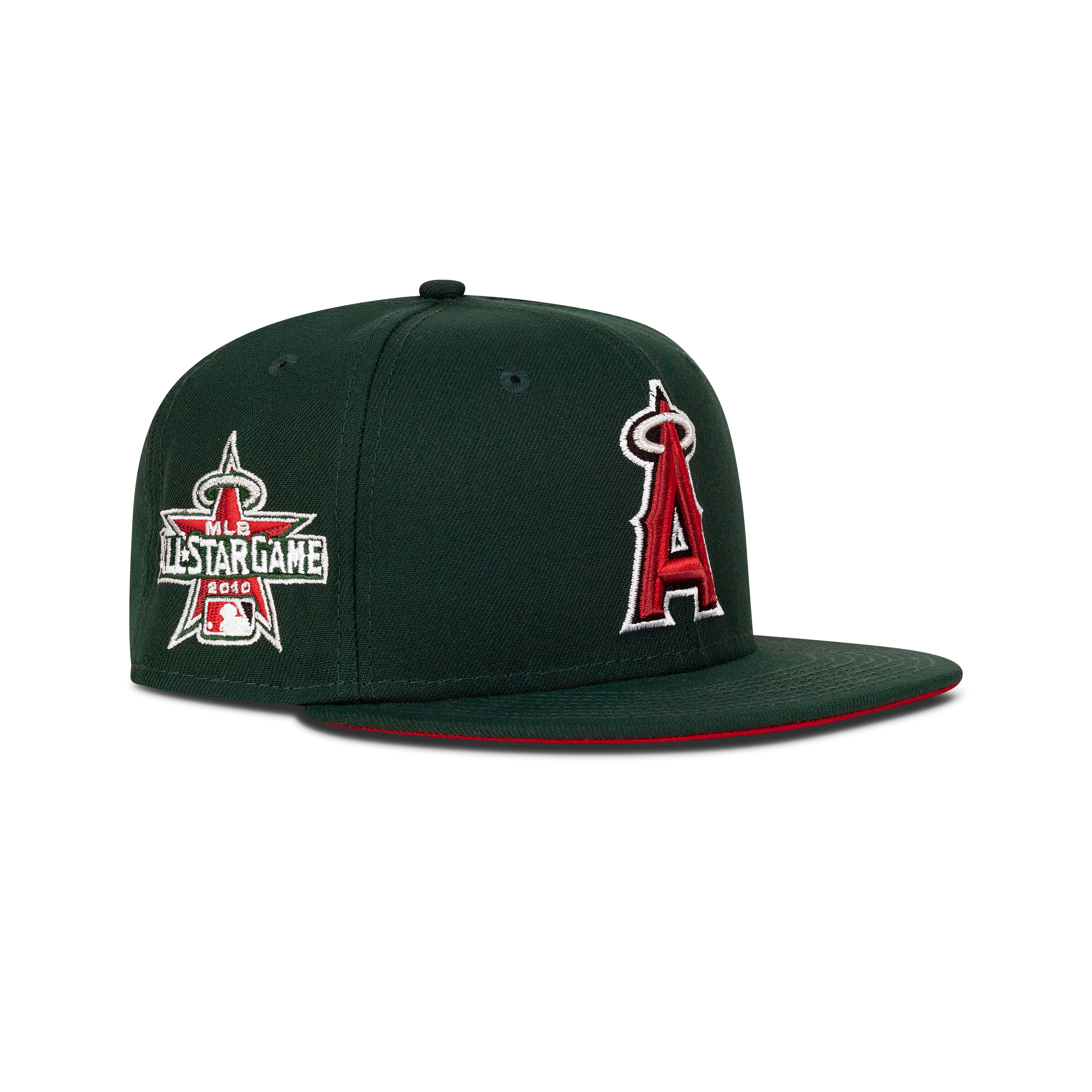 New Era L.A. Anaheim Angels Fitted Red Bottom 