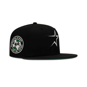 New Era Houston Astros Fitted Green Bottom 