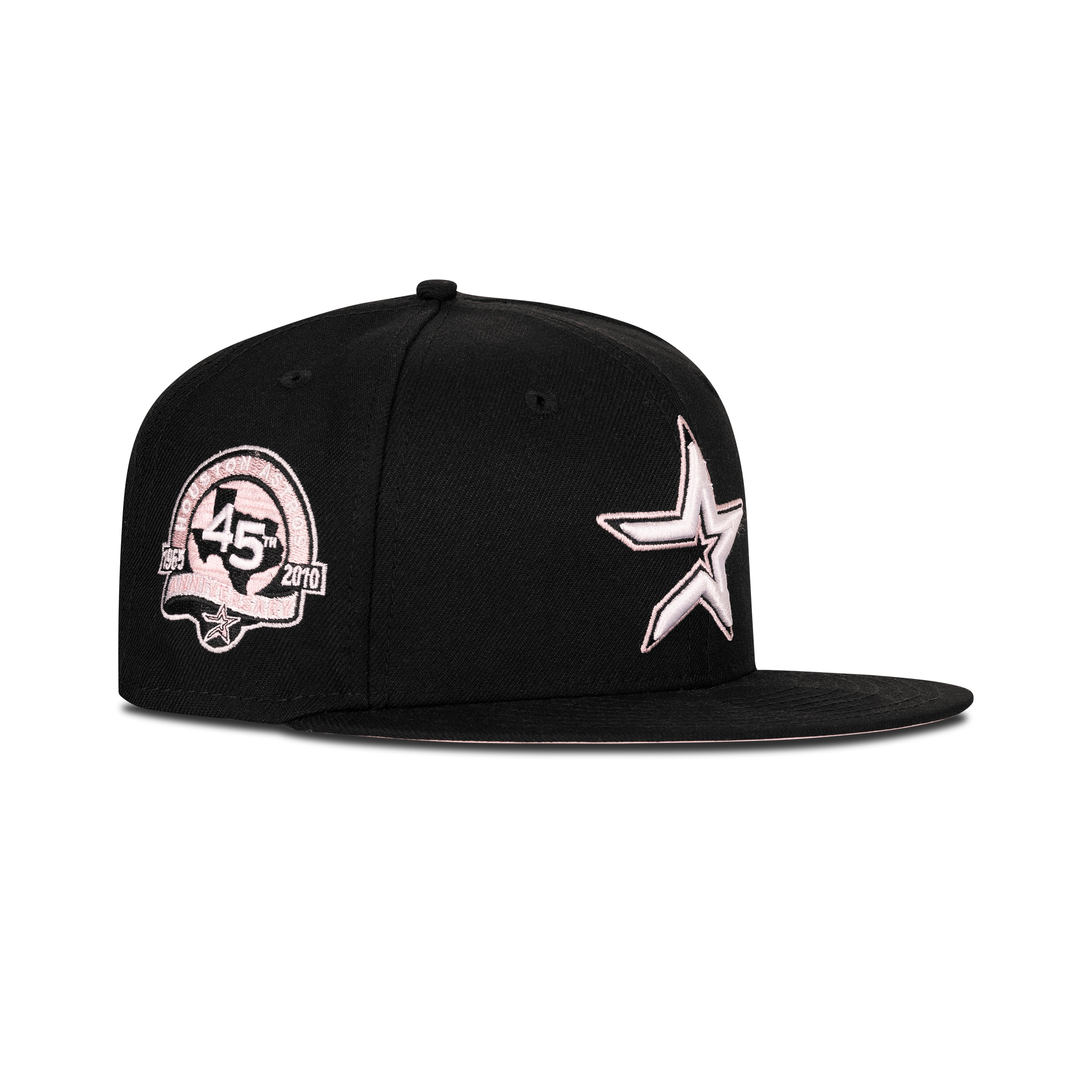 New Era Houston Astros Fitted Pink Bottom 