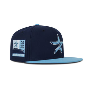 New Era Houston Astros Fitted Grey Bottom 