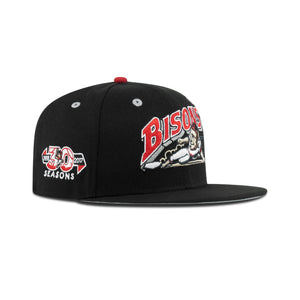 New Era Buffalo Bisons Fitted Grey Bottom 