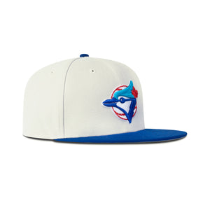 New Era Toronto Blue Jays Fitted Grey Bottom 