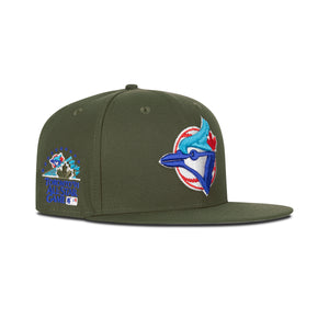 New Era Toronto Blue Jays Fitted Grey Bottom 