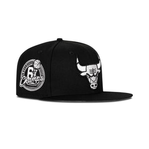 New Era Chicago Bulls Fitted Grey Bottom 