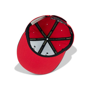 Mitchell & Ness Chicago Bulls NBA Day One Snapback Red Bottom 