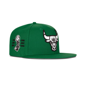 New Era Chicago Bulls Fitted Grey Bottom 