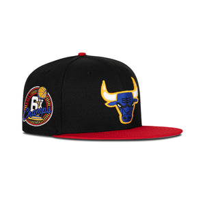 New Era Chicago Bulls Fitted Grey Bottom 