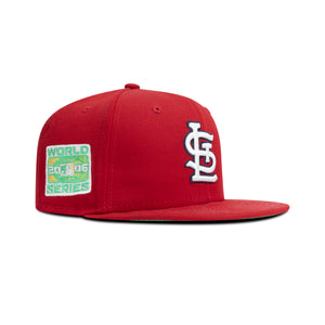 New Era St. Louis Cardinals Fitted Green Bottom 