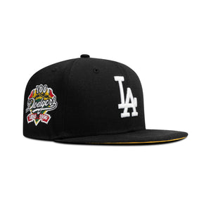 New Era Los Angeles Dodgers Fitted Yellow Bottom 