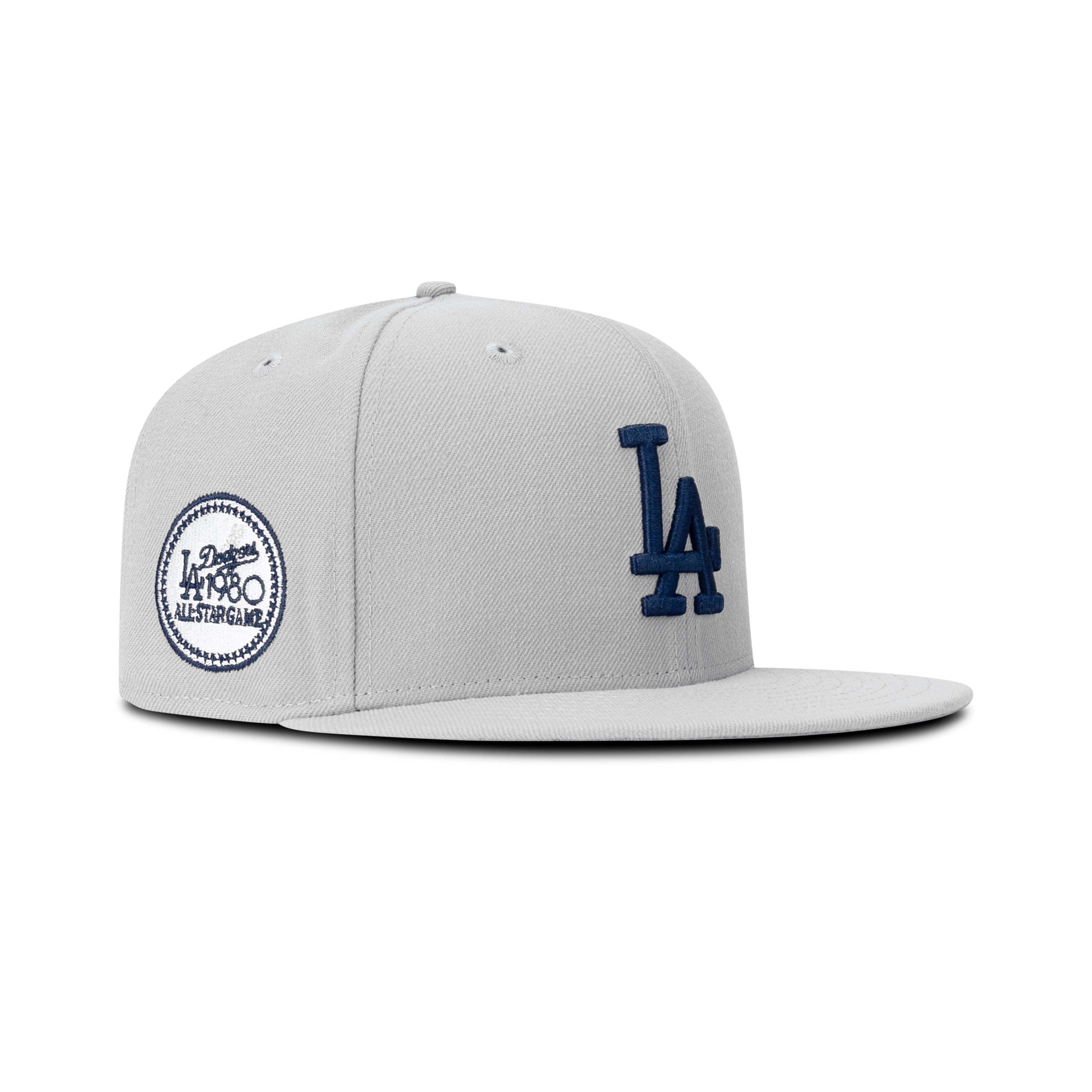 New Era Los Angeles Dodgers Fitted Grey Bottom 