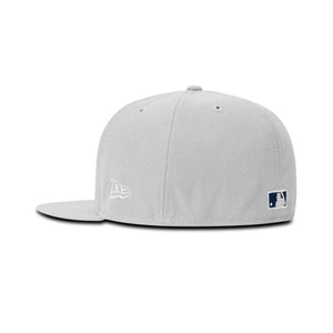 New Era Los Angeles Dodgers Fitted Grey Bottom 