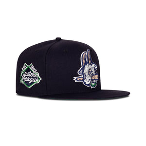 New Era Hartford Yard Goats Fitted Green Bottom 