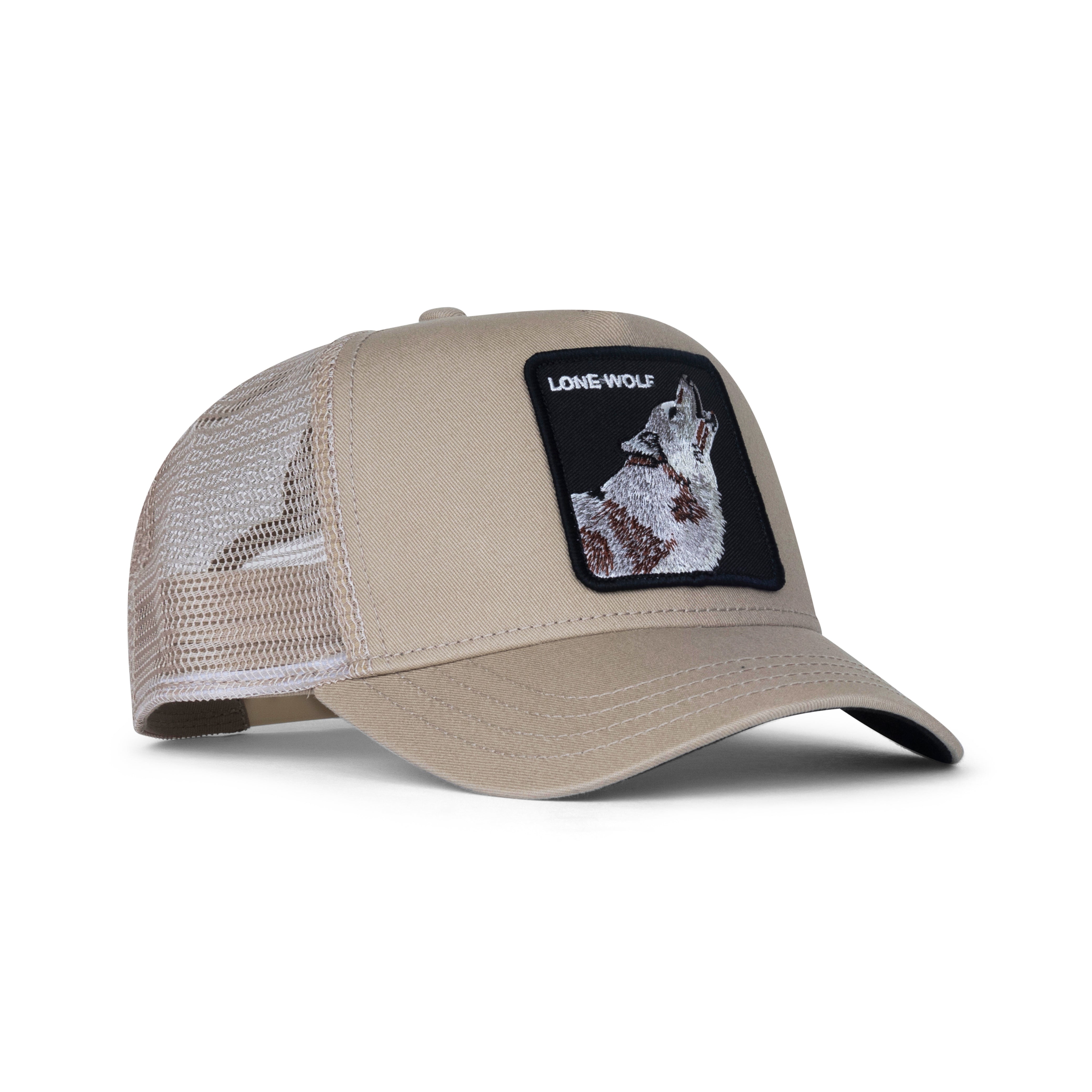 Goorin Bros The Lone Wolf Snapback Trucker Hat 