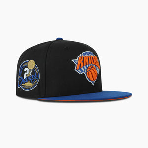 New Era New York Knicks Fitted Orange Bottom 