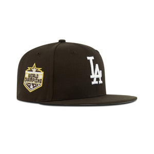 New Era Los Angeles Dodgers Fitted Grey Bottom 