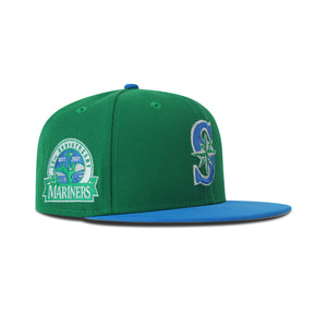 New Era Seattle Mariners Fitted Grey Bottom "Green Blue" (30th Anniversary Embroidery)