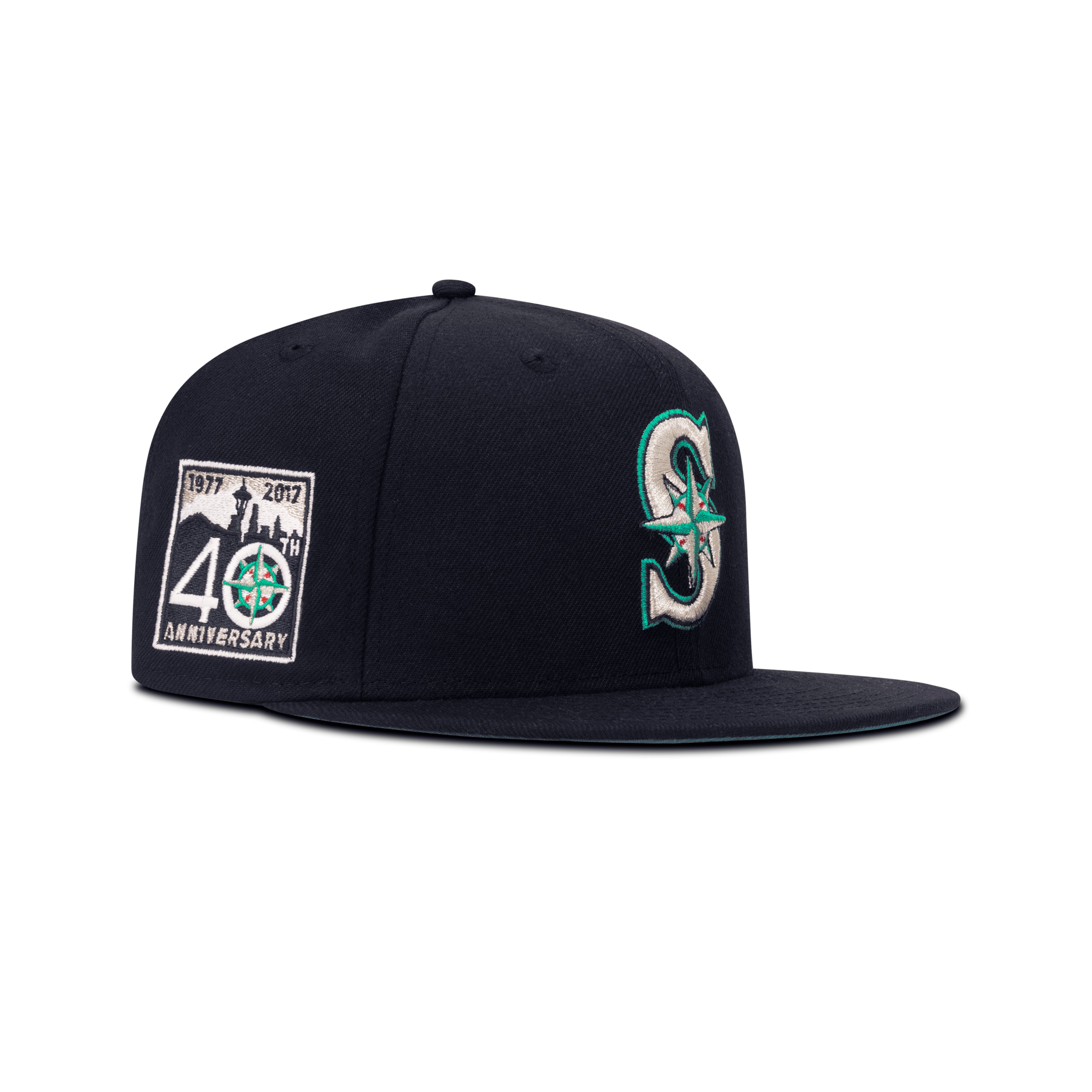 New Era Seattle Mariners Fitted Teal Bottom 