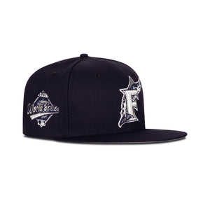 New Era Florida Marlins Fitted Grey Bottom 