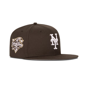 New Era New York Mets Fitted Grey Bottom 