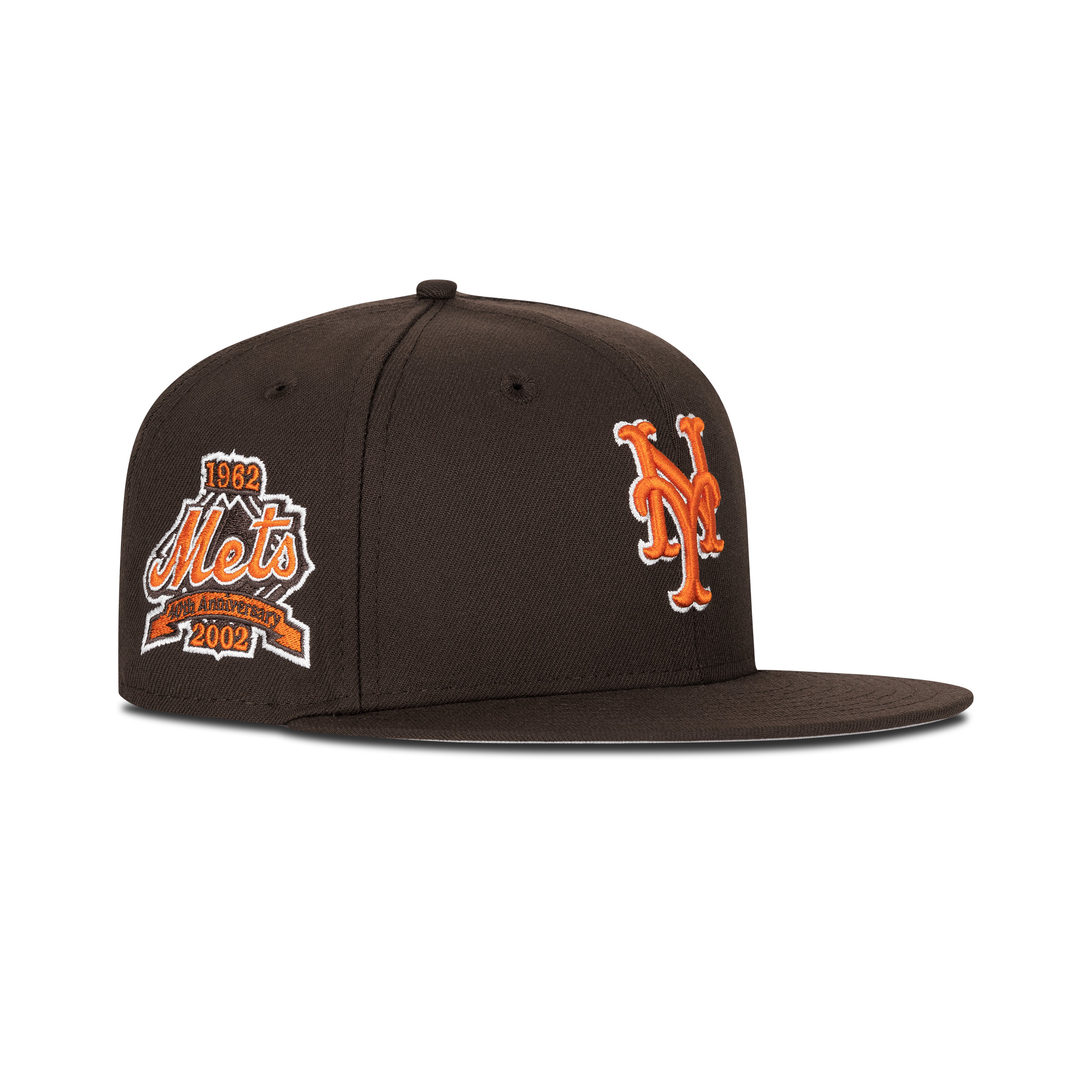 New Era New York Mets Fitted Grey Bottom 