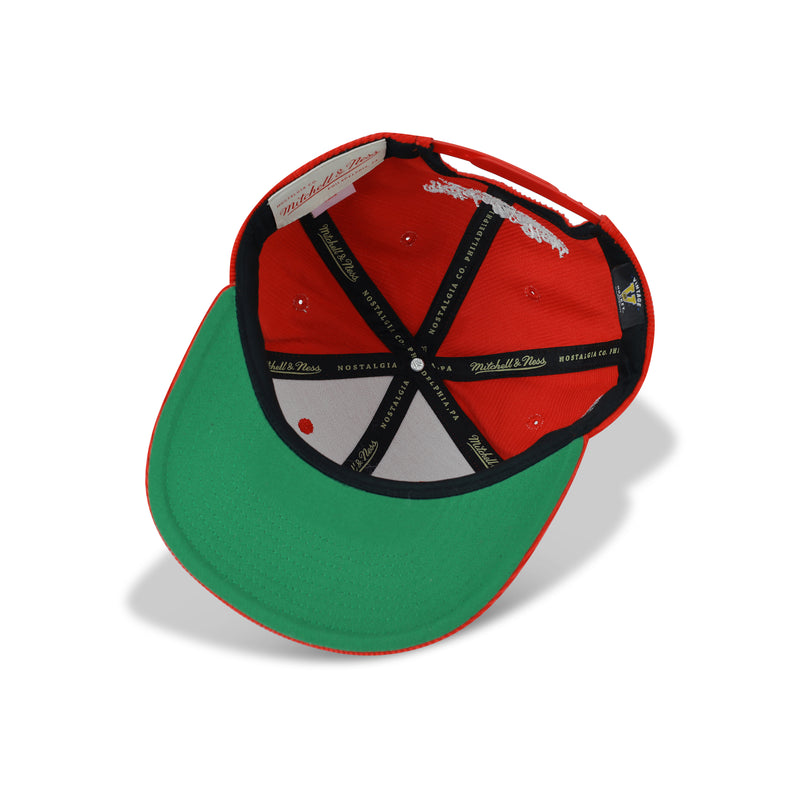 Mitchell & Ness New Jersey Devils All Directions Snapback Green Bottom 