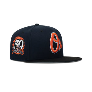 New Era Baltimore Orioles Fitted Grey Bottom 