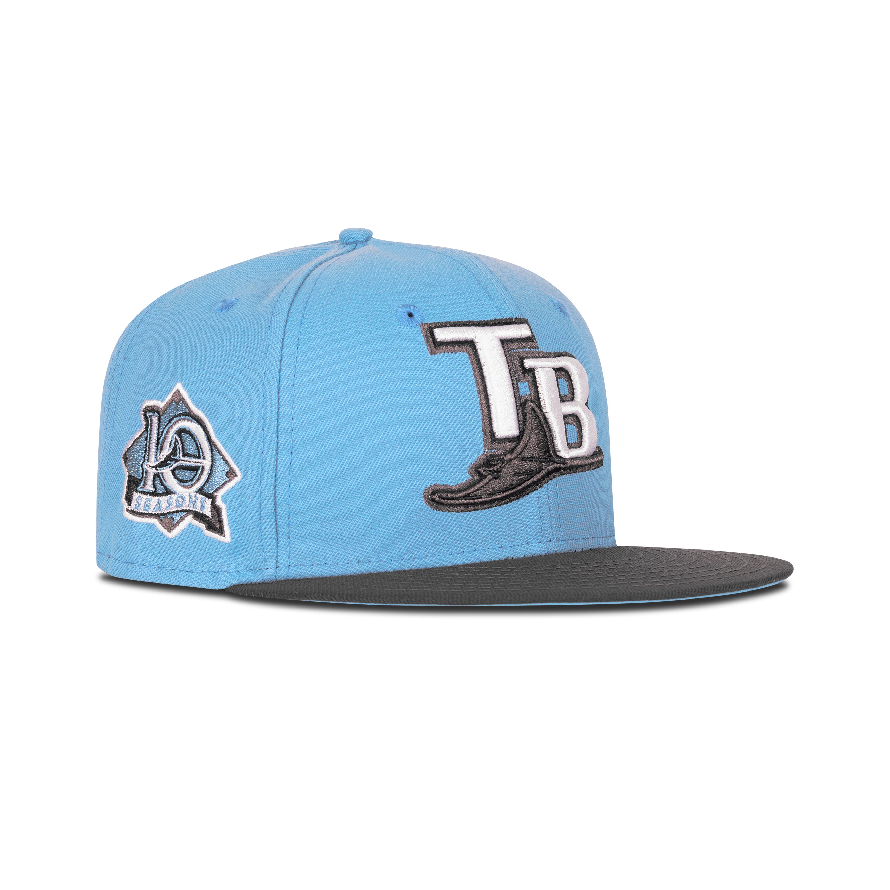 New Era Tampa Bay Rays Fitted Sky Bottom 