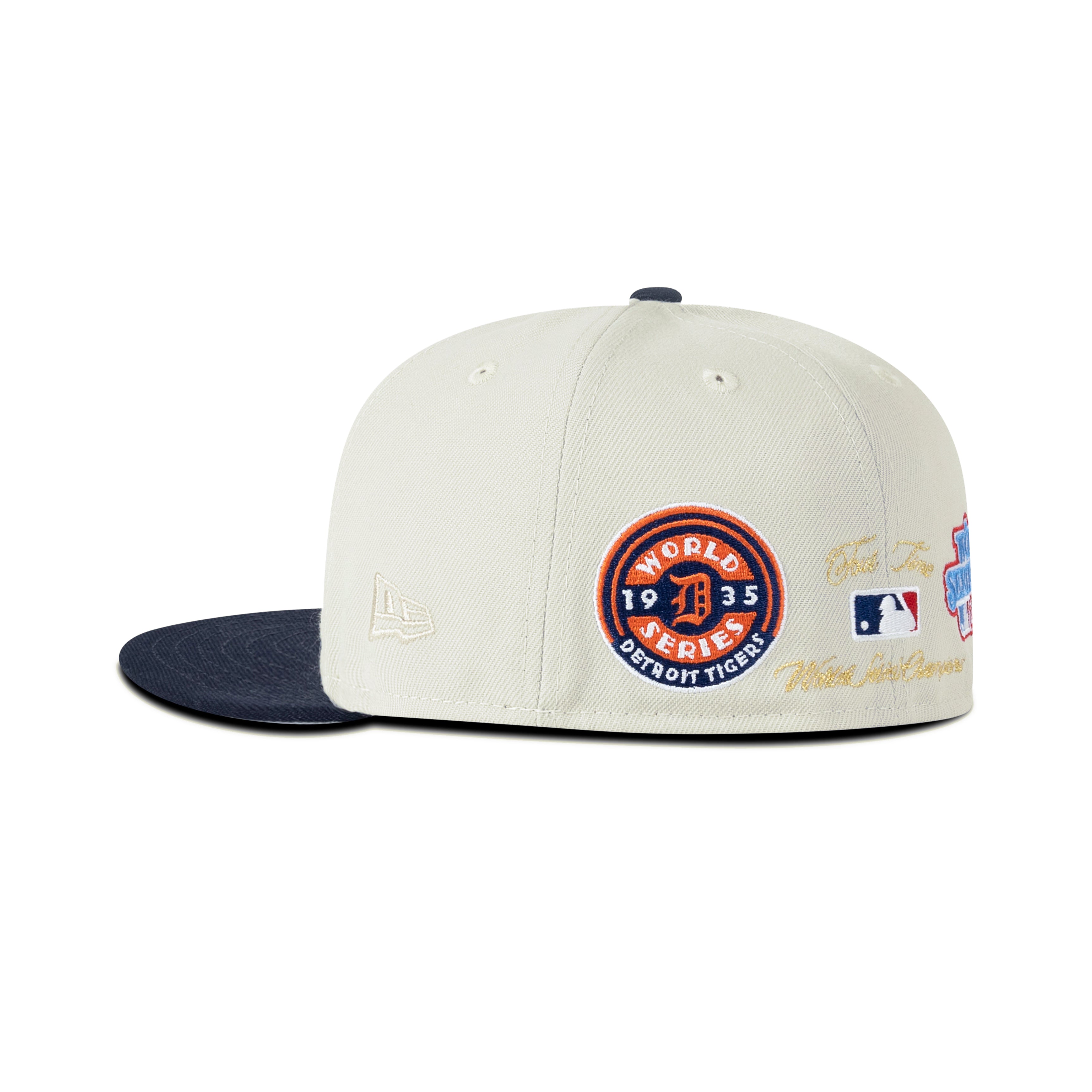 New Era Detroit Tigers Fitted Grey Bottom 