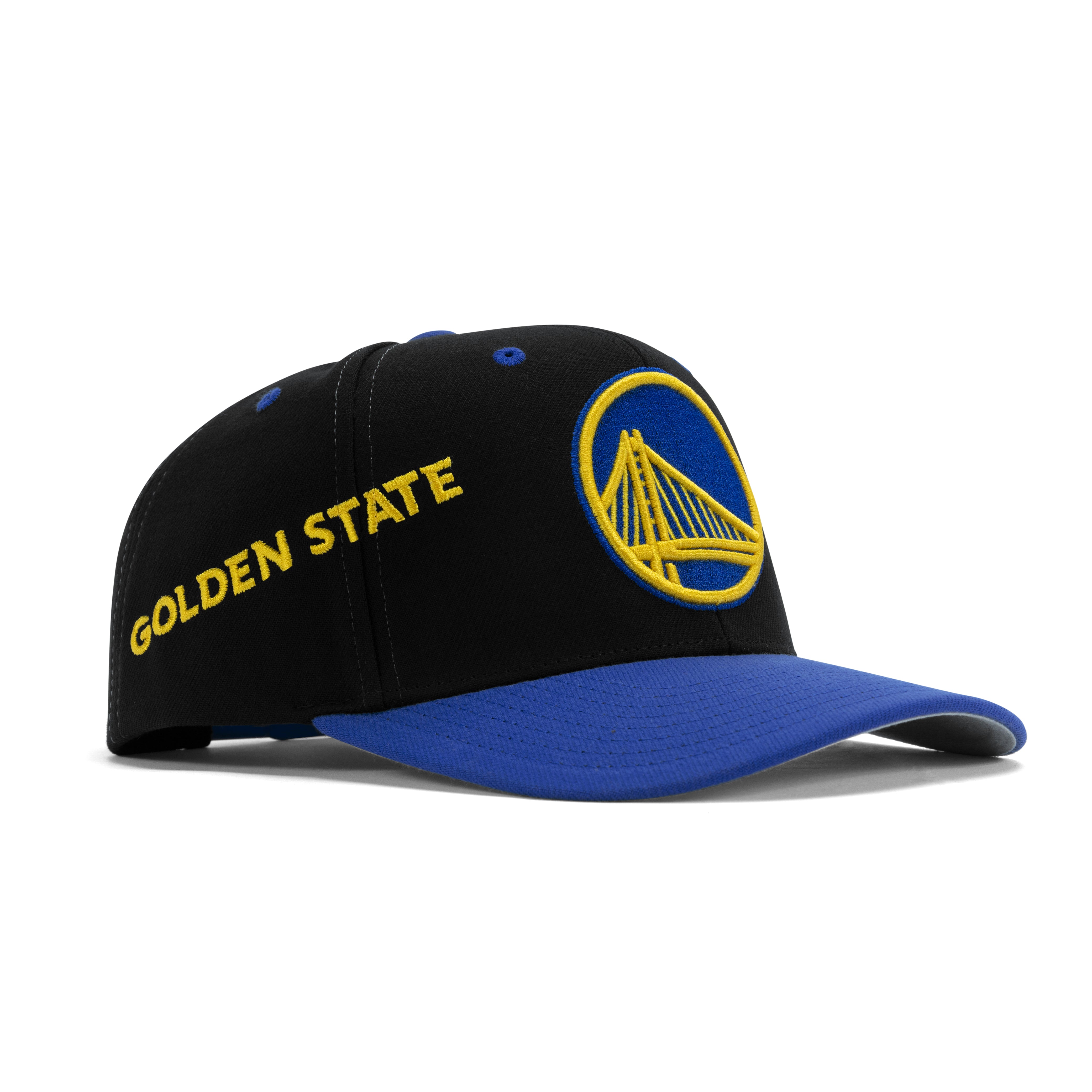 Mitchell & Ness Golden State Warriors Overbite Pro Snapback Grey Bottom 