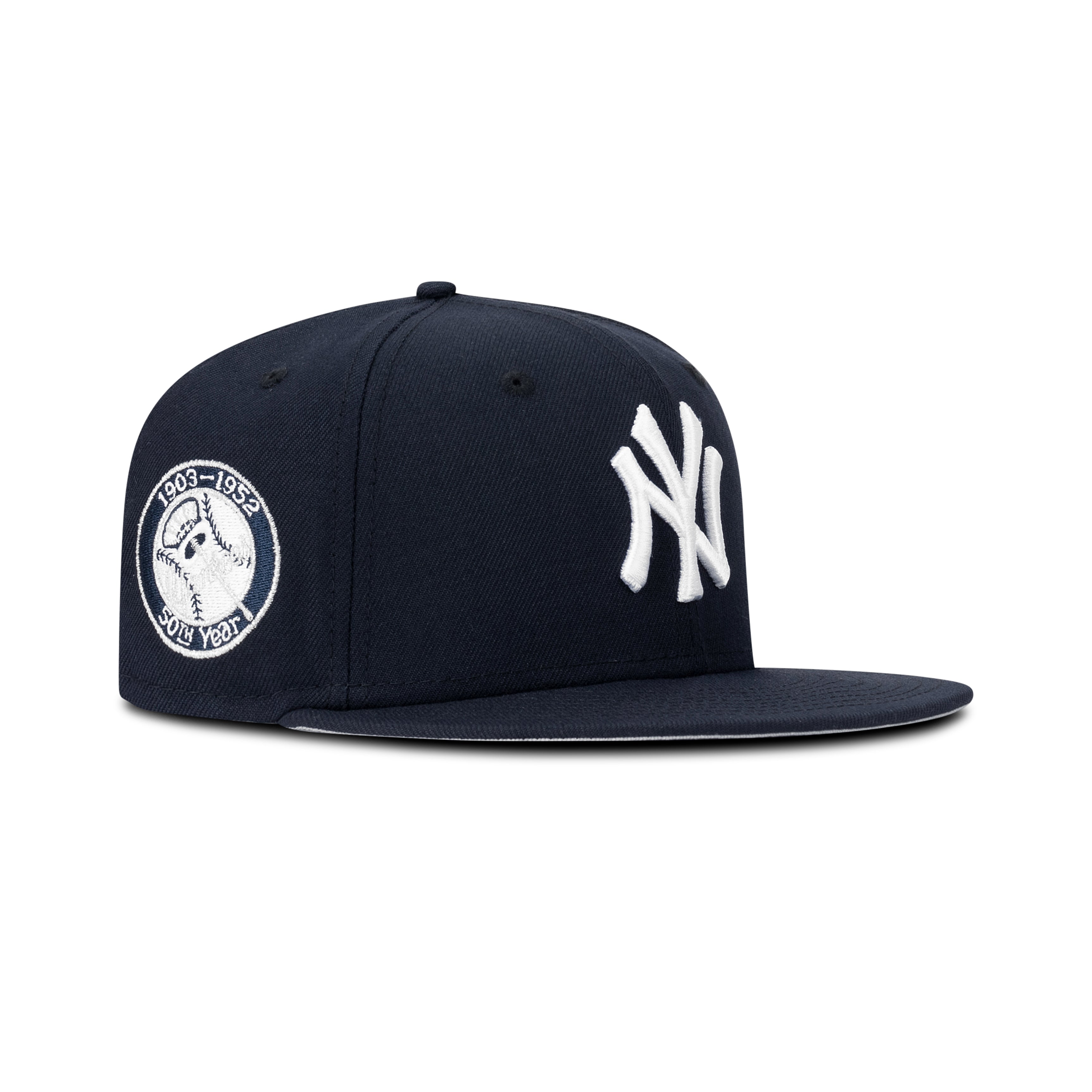 New Era New York Yankees Fitted Grey Bottom 