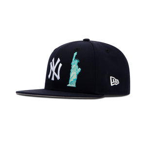 New Era New York Yankees Fitted Grey Bottom 