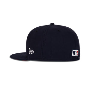 New Era New York Yankees Fitted Red Bottom 