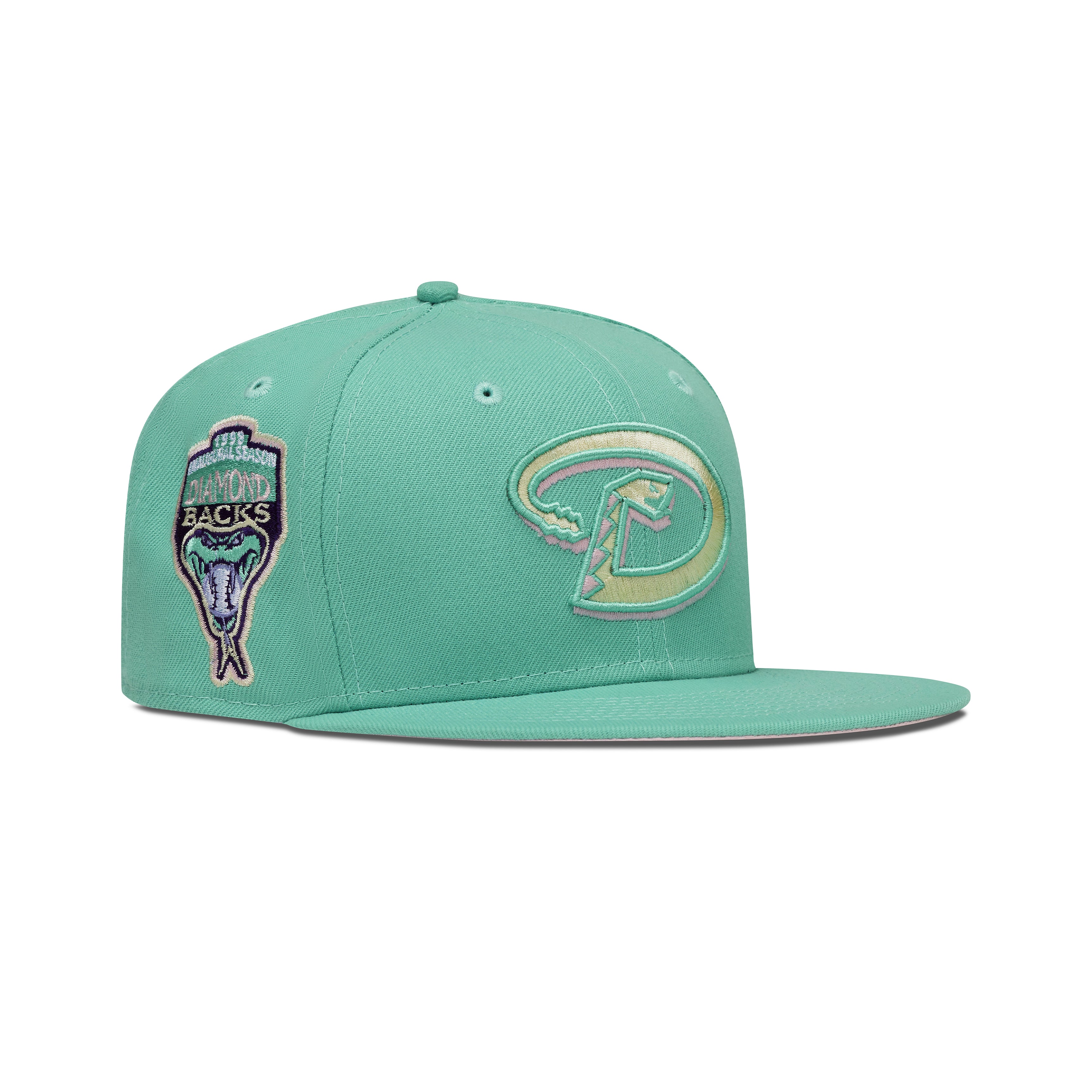 New Era Arizona Diamondbacks Fitted Pink Bottom 