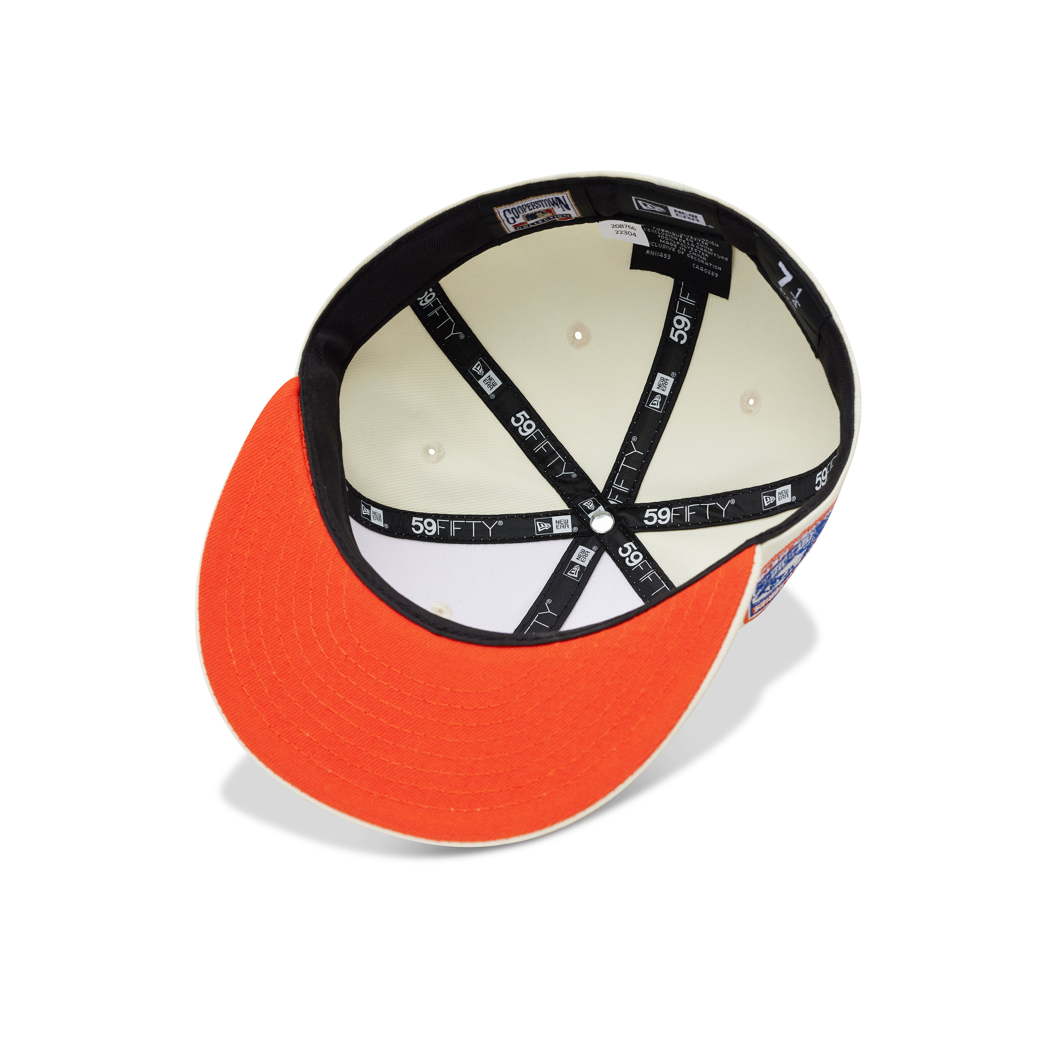 New Era New York Mets Fitted Orange Bottom 