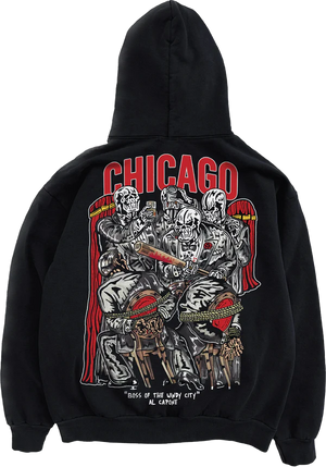 Warren Lotas Boss Of The Windy City Stone Washed Hoodie 