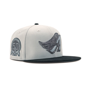 New Era L.A. Anaheim Angels Fitted Grey Bottom 