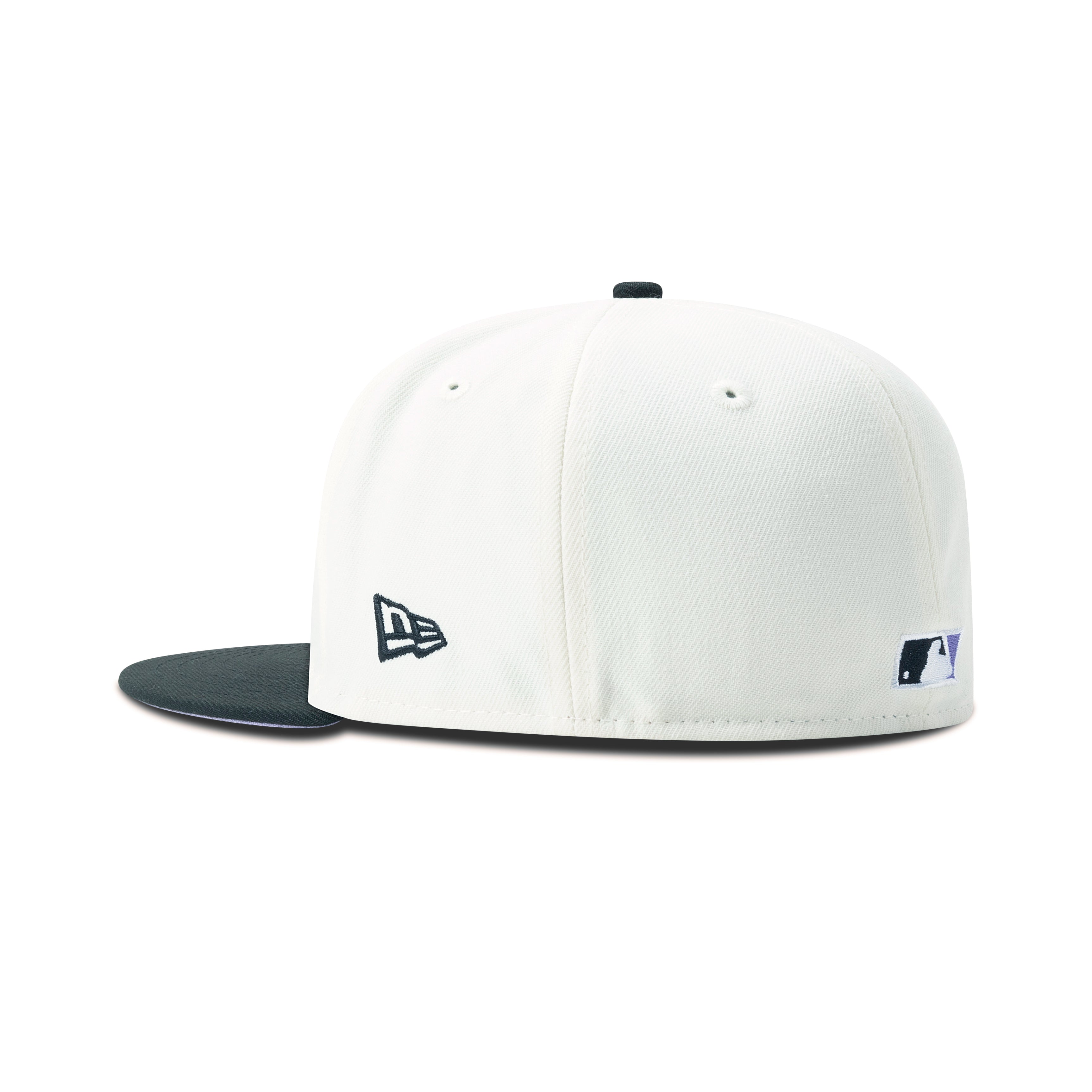 New Era Houston Astros Fitted Lavender Bottom 