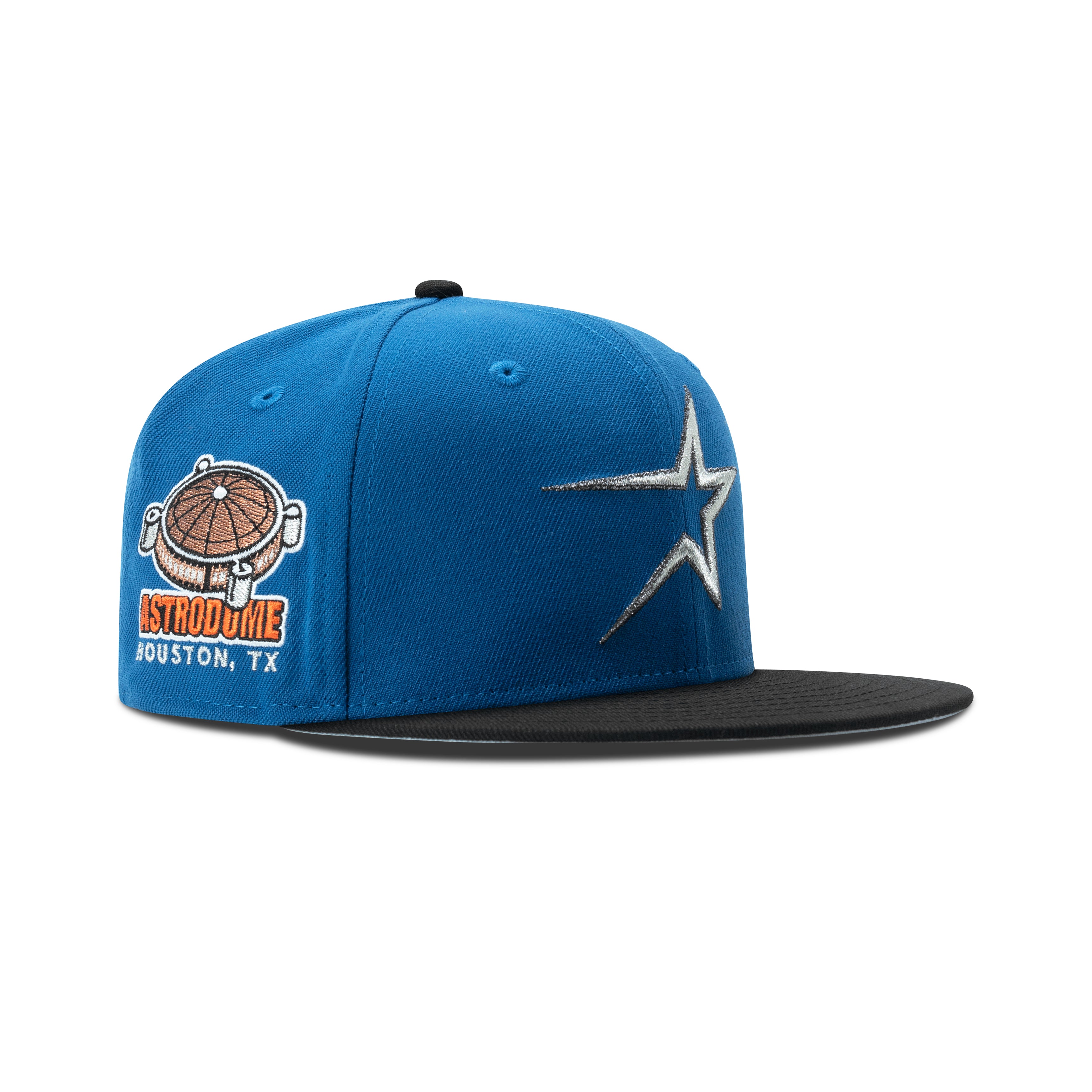 New Era Houston Astros Fitted Grey Bottom 